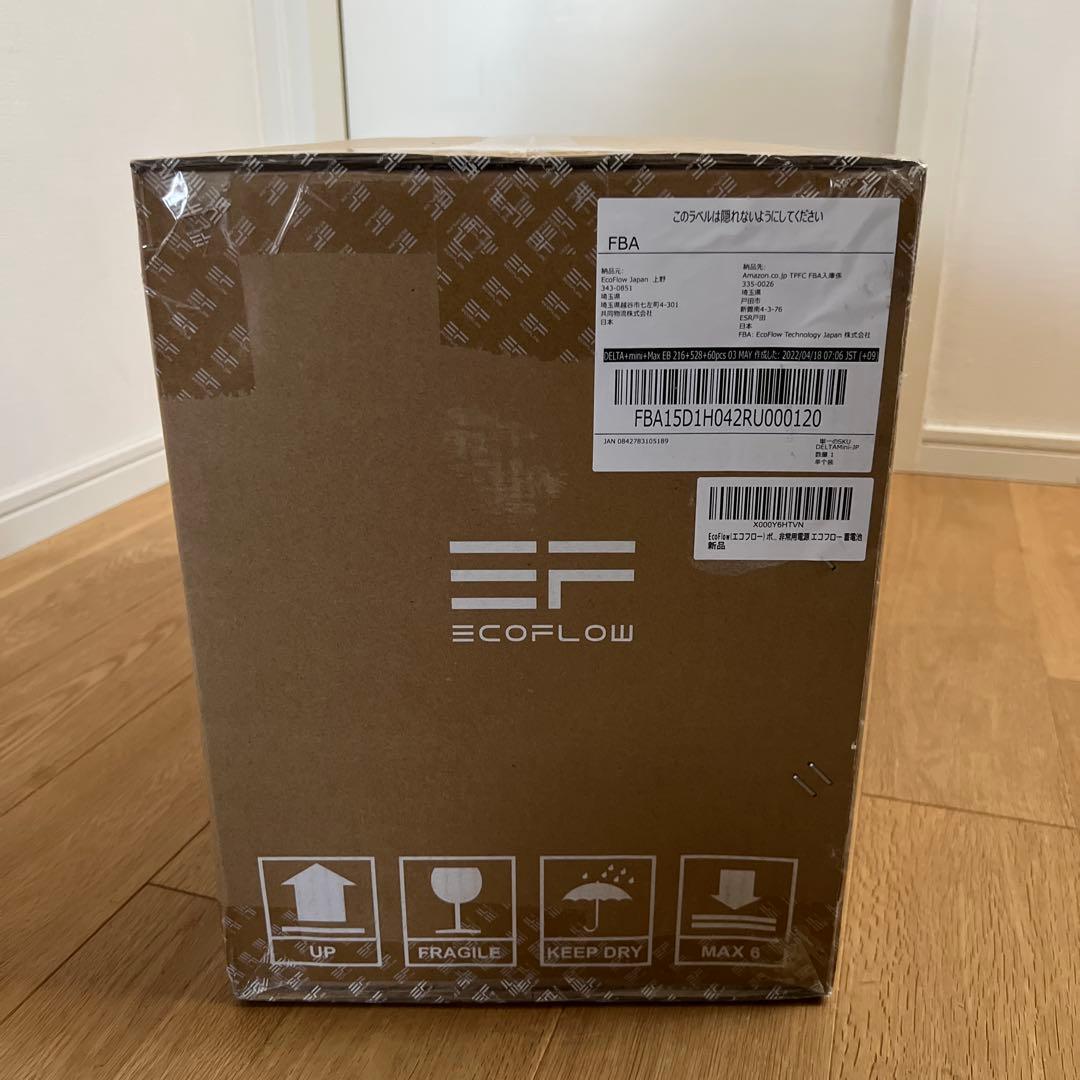 EcoFlow DELTA mini ポータブル電源 未使用品