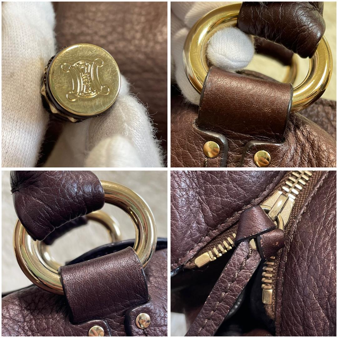 タニベン様ご予約　a715　CELINE　セリーヌ　ハンドバッグ　レザー　本革