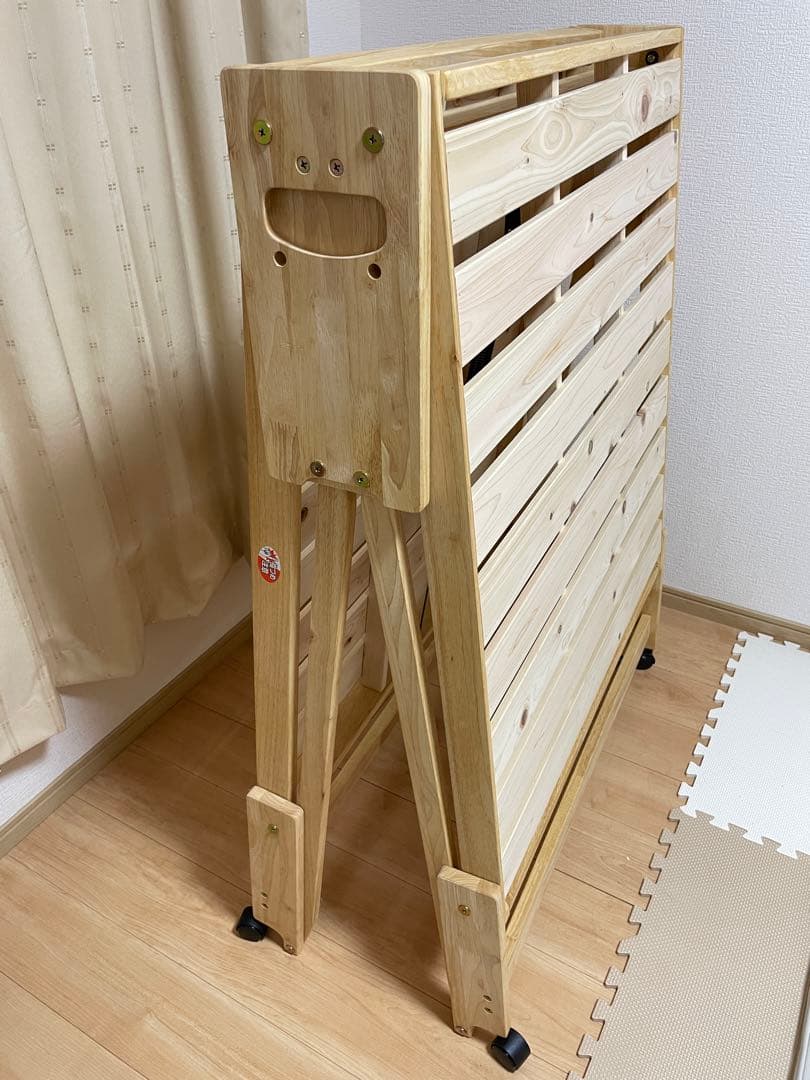 中居木工　折りたたみ式ベット NK-2794