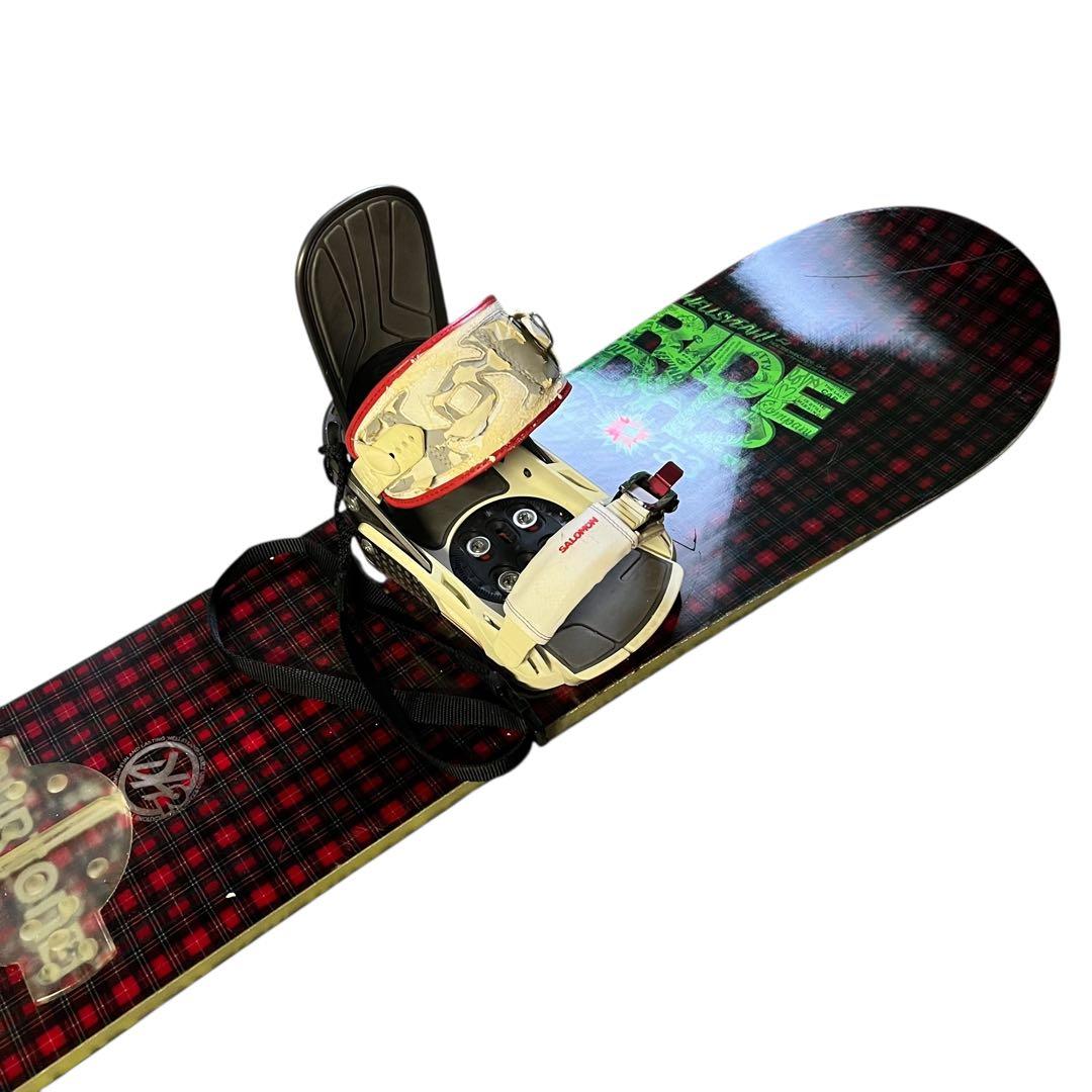 【送料無料】RIDE DH2 153cm SALOMON ビンディング付き