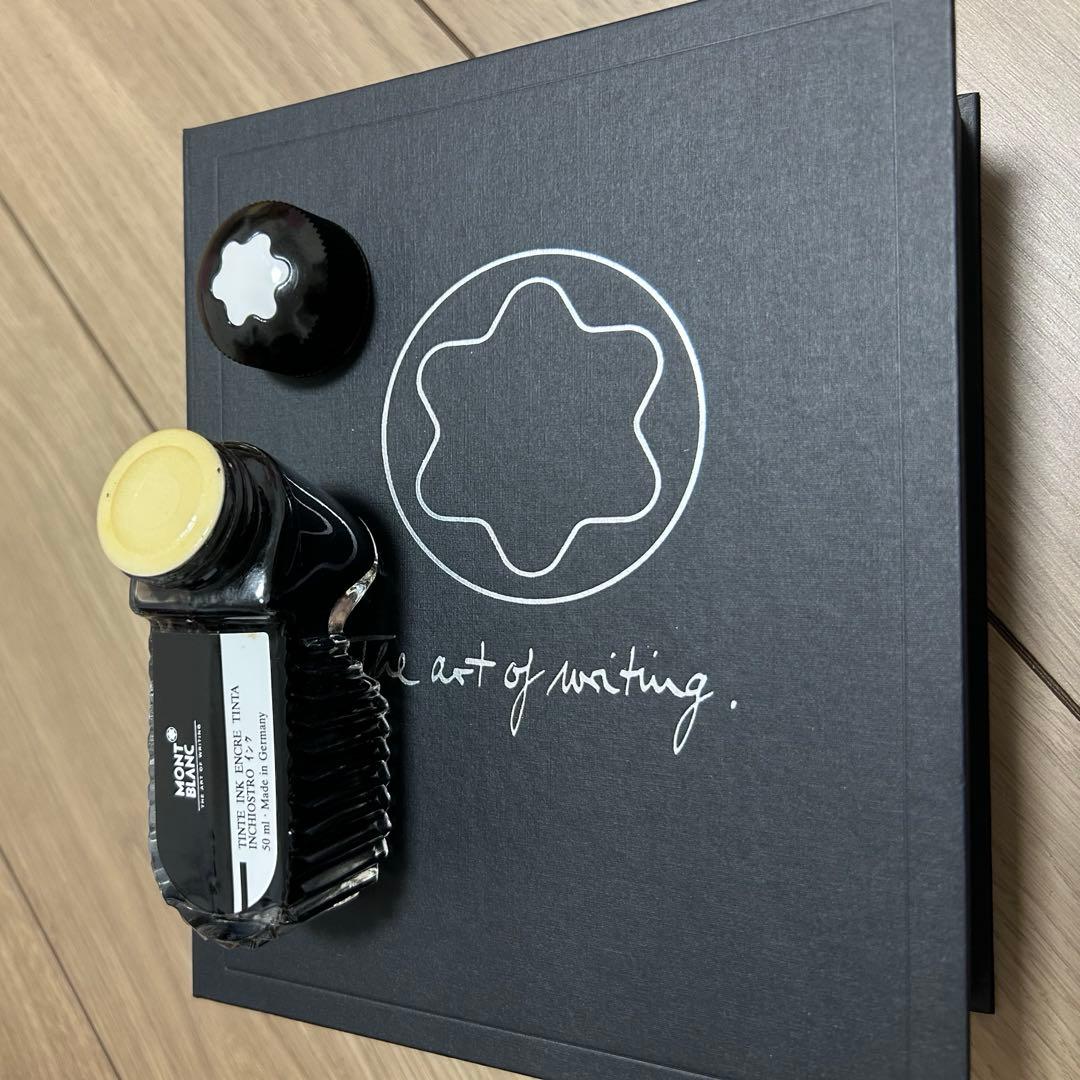 【未使用】モンブラン マイスターシュテュック 万年筆 セット ゴールド