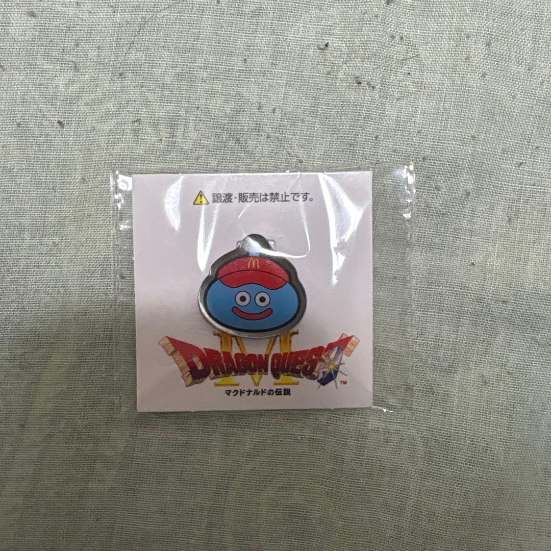 マクドナルド ドラゴンクエスト スライム ピンバッジ