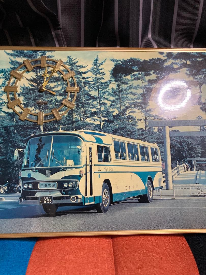 三重交通 バス 壁掛け時計