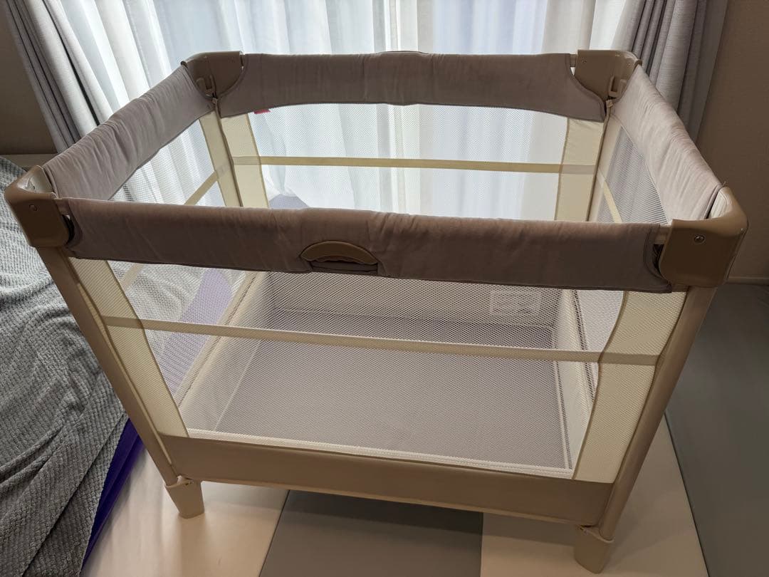 なみ【収納袋・説明書有】アップリカココネルエアープラスab＆布団セット