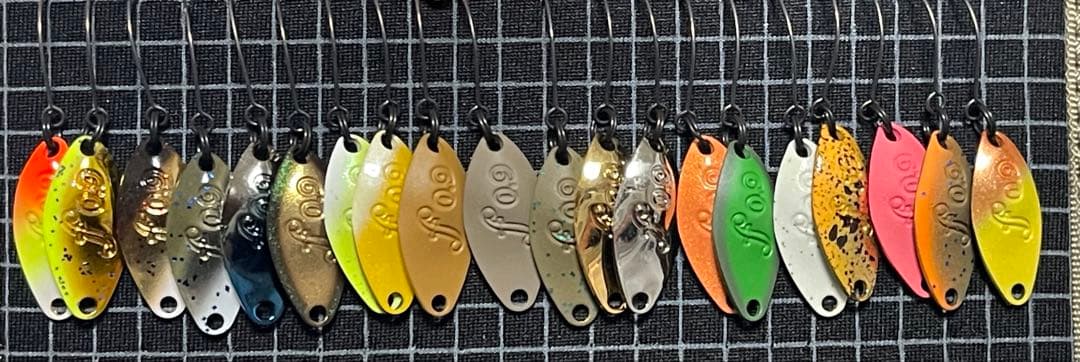 ベルベットアーツ　フォルテ0.9g 20枚全色セット