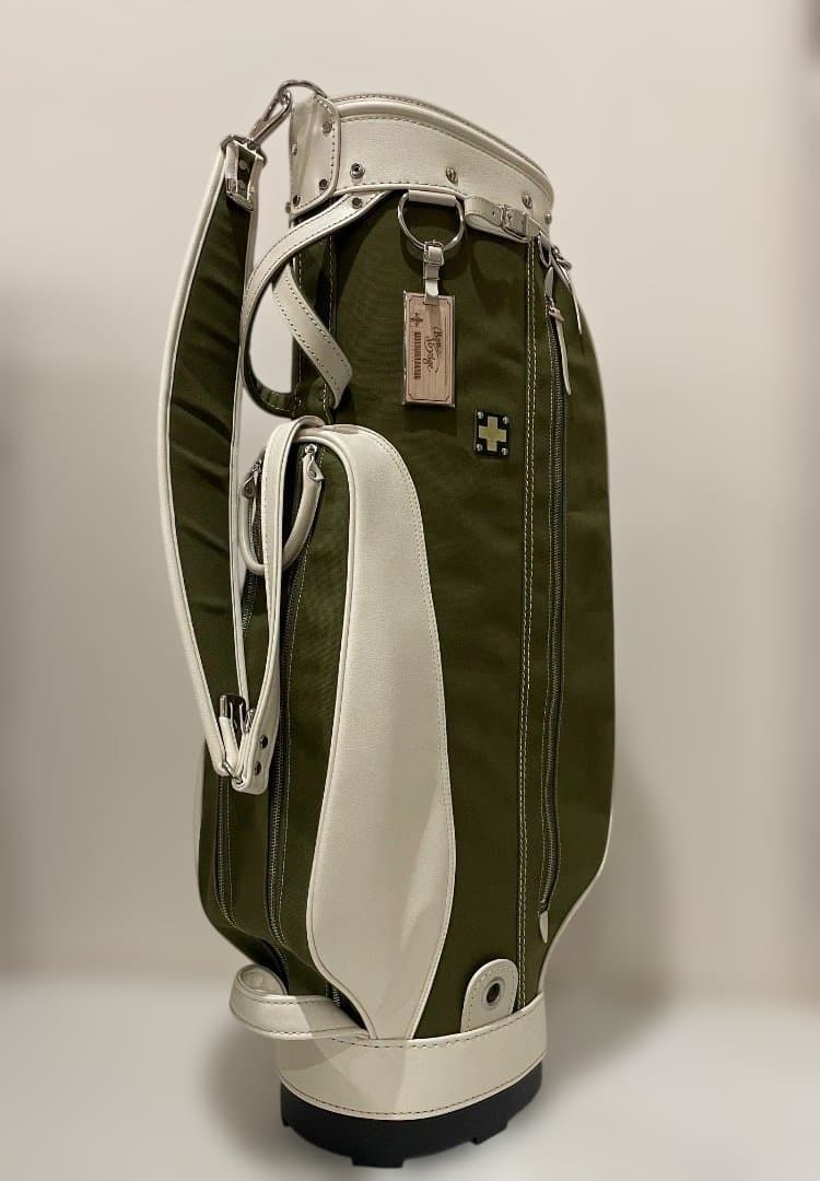 木の庄帆布 KHG-CH03WN クロスハンドルキャディバッグ