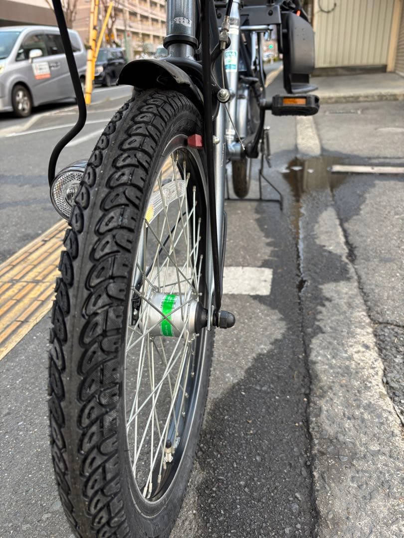 中古　非電動　20㌅タケダ　後ろ子乗せ付き