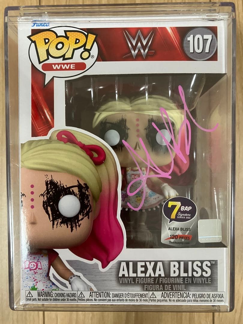 Funko POP WWE アレクサ・ブリス Alexa Bliss サイン入り