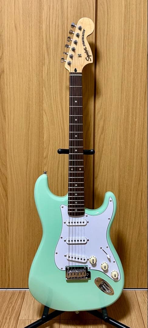 Squier Affinity FSR Stratocaster サーフグリーン