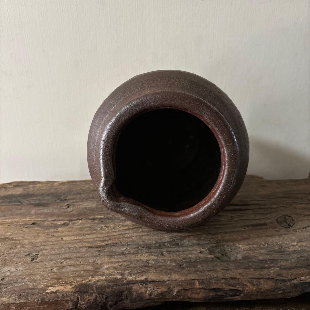 古備前片口壷 .古越前.常滑.丹波.信楽.瀬戸.六古窯　骨董　検:李朝　白磁