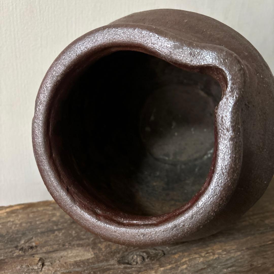 古備前片口壷 .古越前.常滑.丹波.信楽.瀬戸.六古窯　骨董　検:李朝　白磁