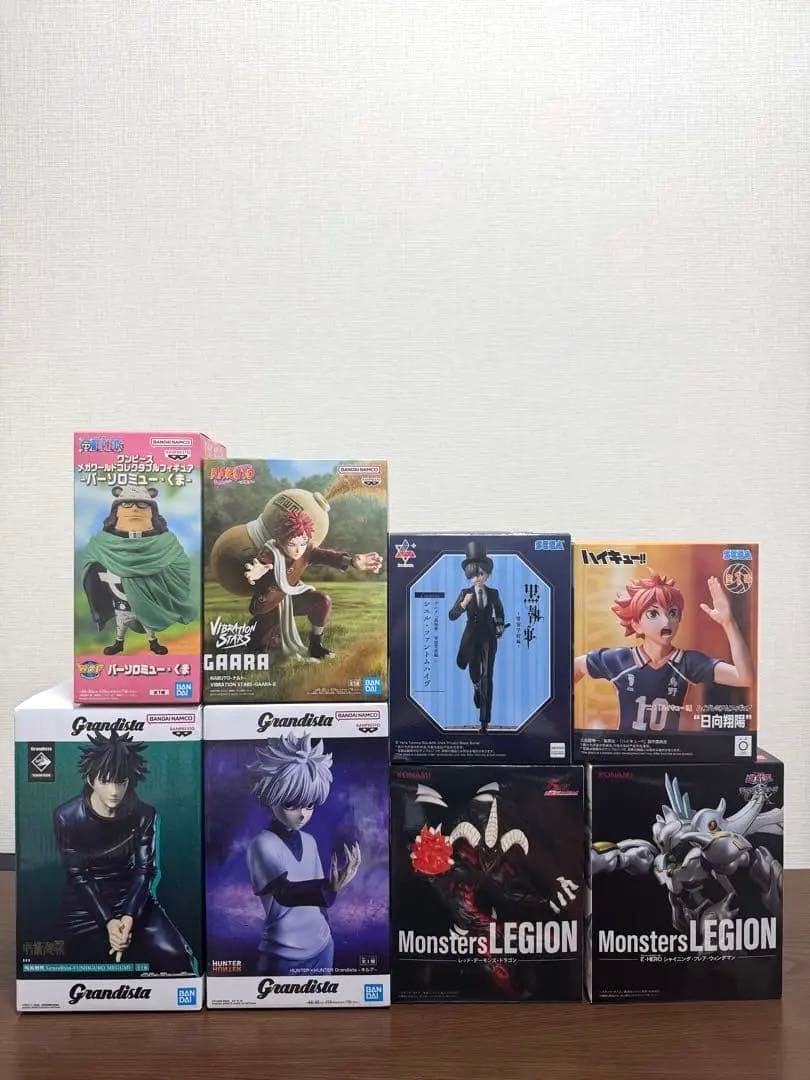 【新品未開封】人気アニメフィギュア8体セット