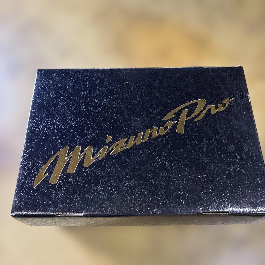 新品未使用タグ付きMizuno Pro 硬式野球グローブ オレンジ右利き内野手用