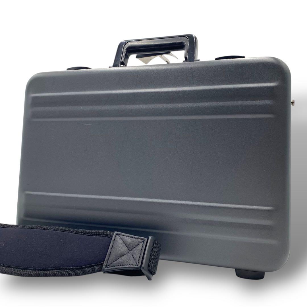 ゼロハリバートン アタッシュケース ビジネスバッグ ブリーフ 2way ガンメタ