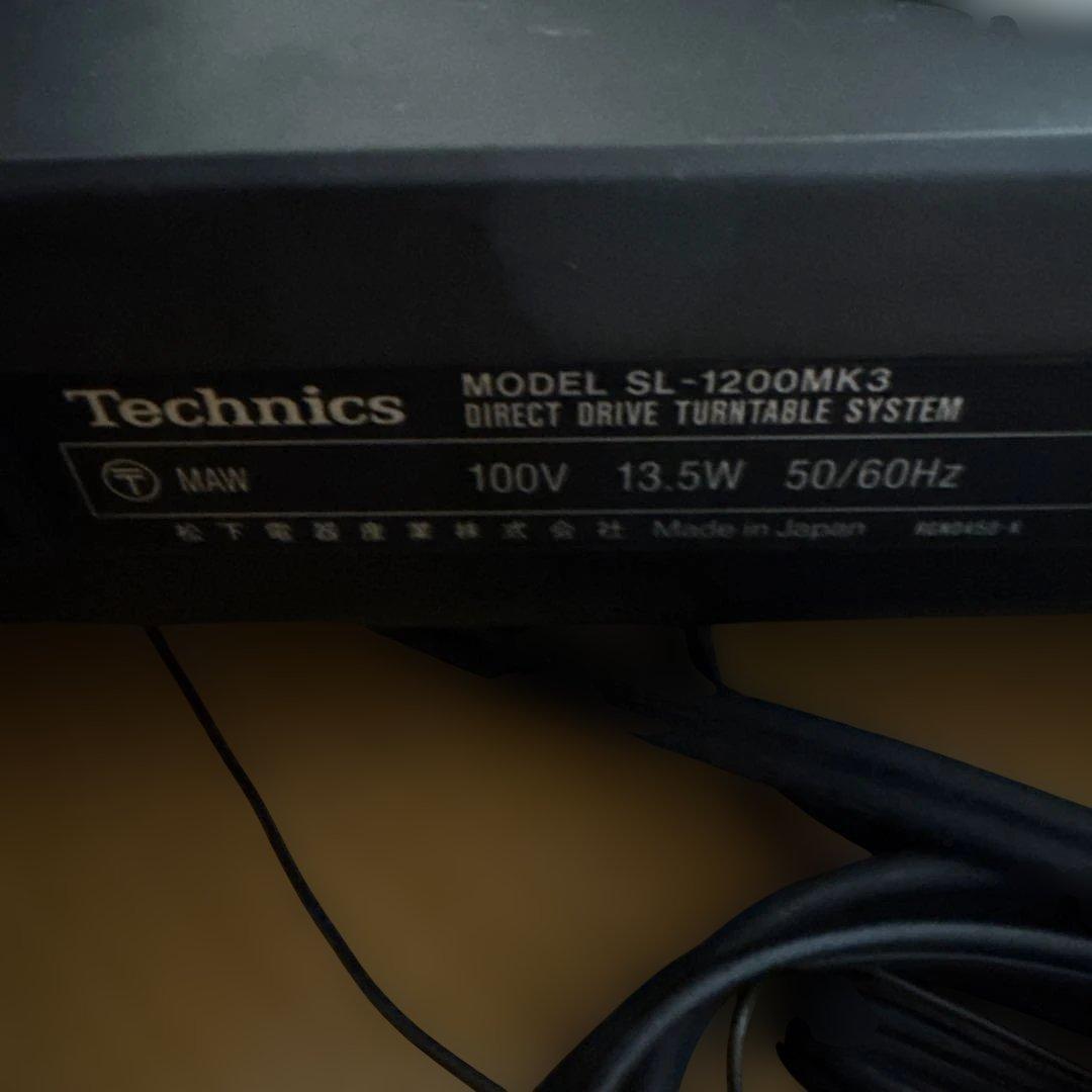 マリンゴールド様　Technics SL-1200 MK3 『美品』