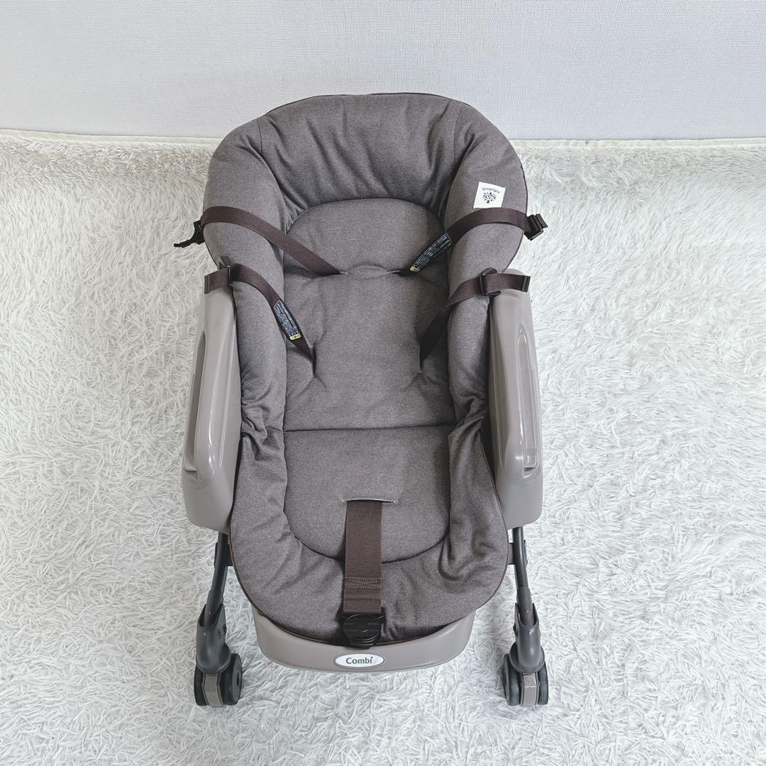 ✨早い者勝ち❗️✨ Combi コンビ ネムリラAT 新生児 自動 ハイローチェア