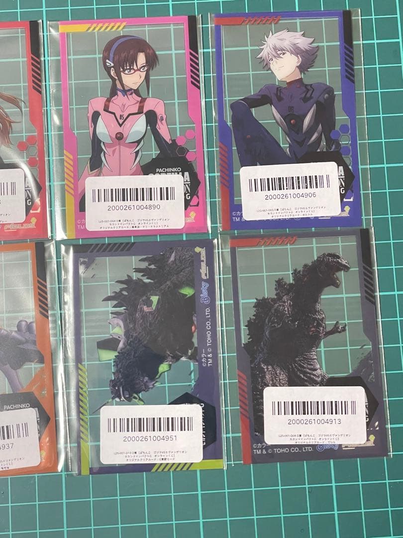 ラス1　ゴジラVSエヴァンゲリオン カード　コンプ