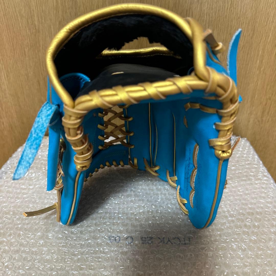 prideby 軟式グローブ 青金