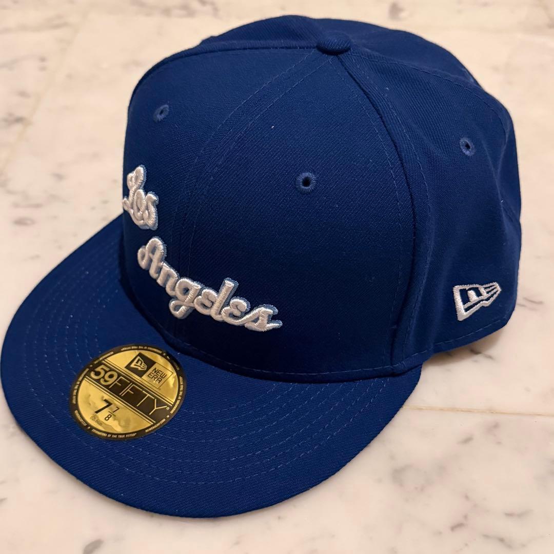 New Era 59FIFTY HWC レイカーズ ブルー 7 7/8 NBA