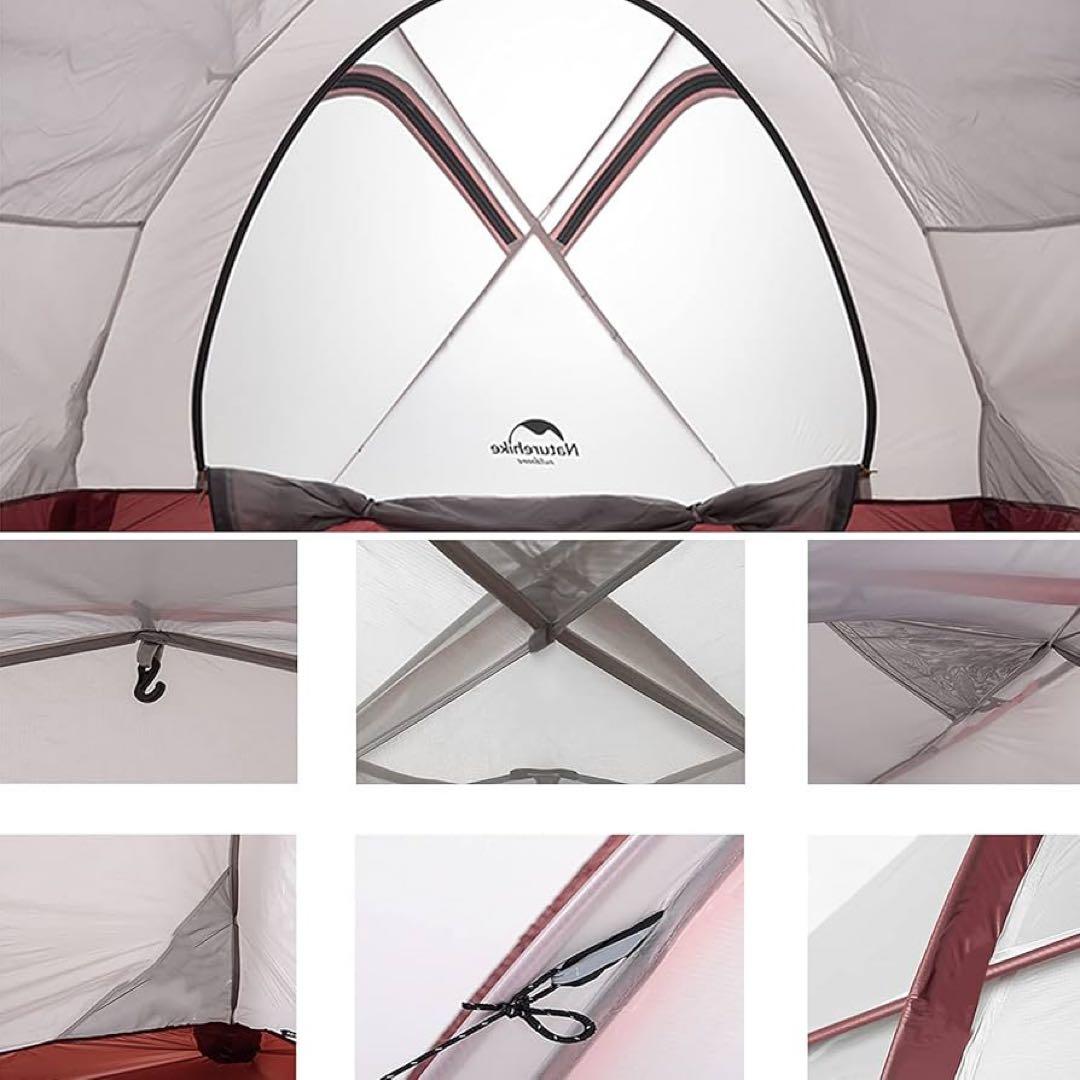 Naturehike アウトドアテント Hiby3 2-3人用　グリーン