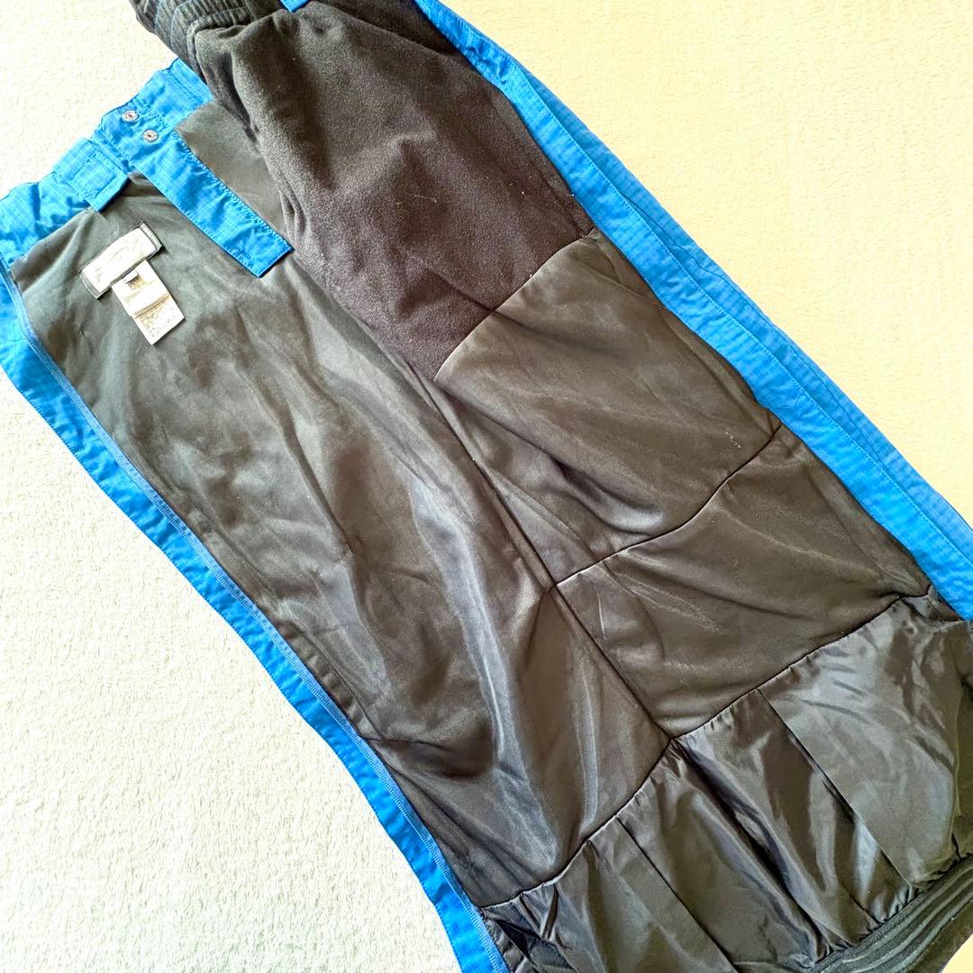 150 phenix スキー　上下　グリーン　ブルー　スノーウェア　サイド全開