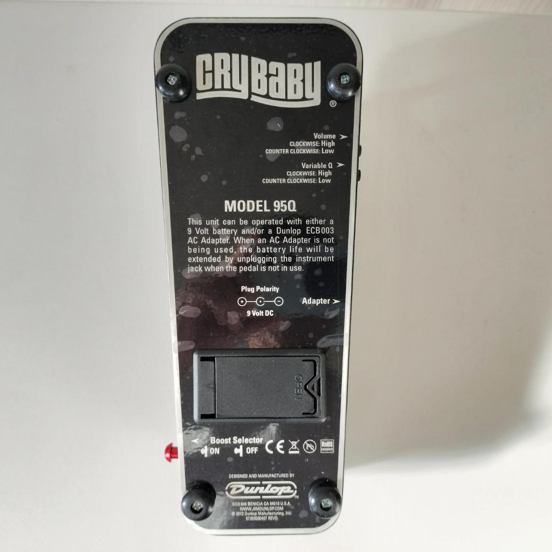 Jim Dunlop Cry Baby 95Q 赤FASEL（ワウ・ペダル）