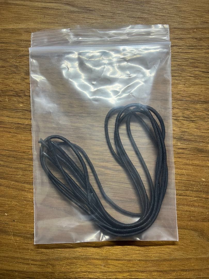 MANA ブラック 厚底レースアップシューズ　35サイズ