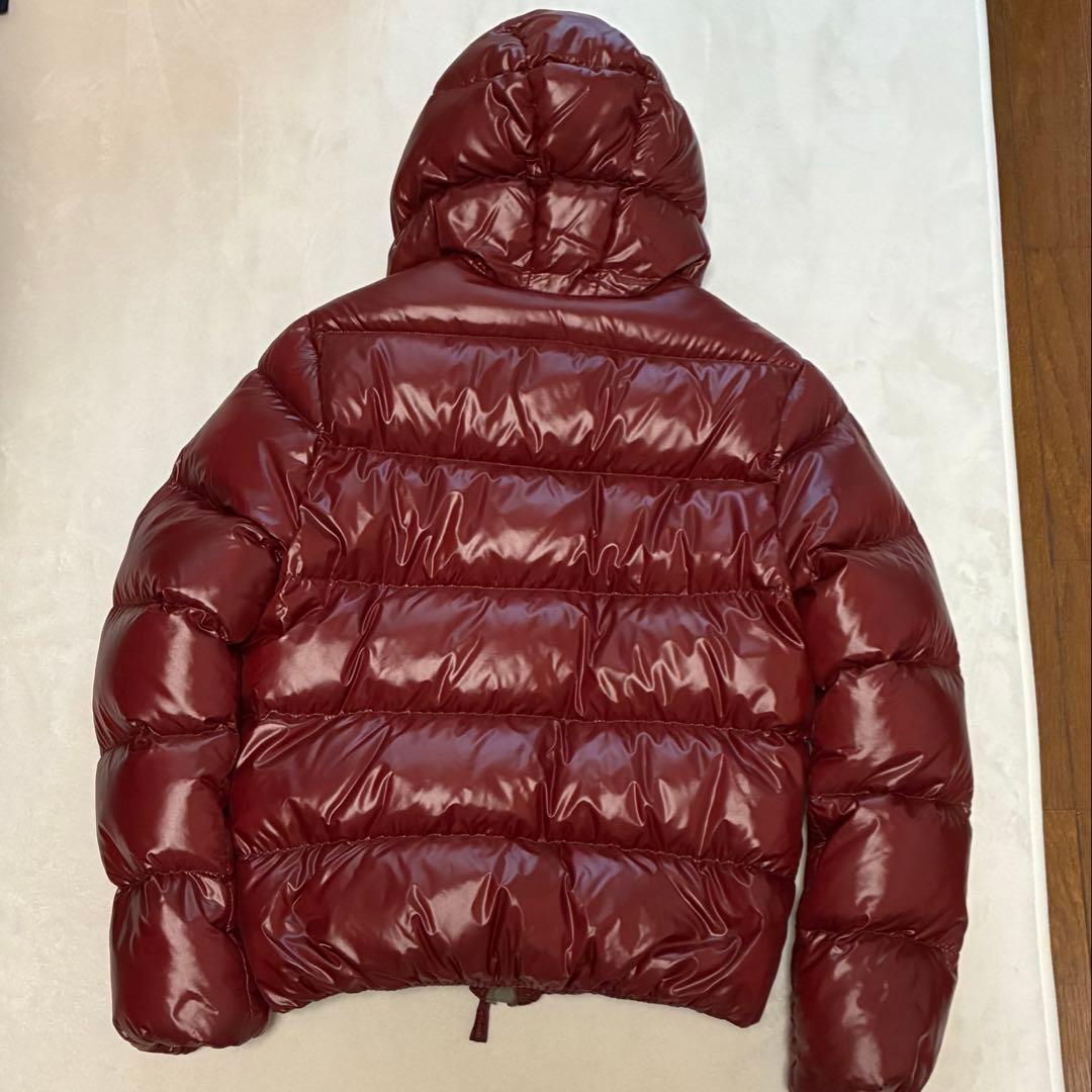 DUVETIKA デュベティカ　46 バーガンディ フード付きダウンジャケット