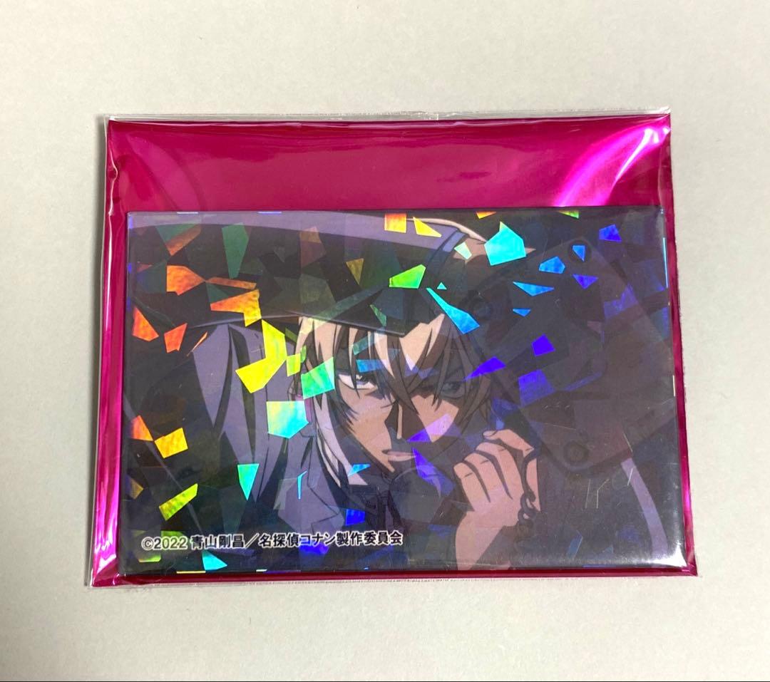 安室透 缶バッジ コナンプラザ ハロウィンの花嫁 スクエア ホログラム