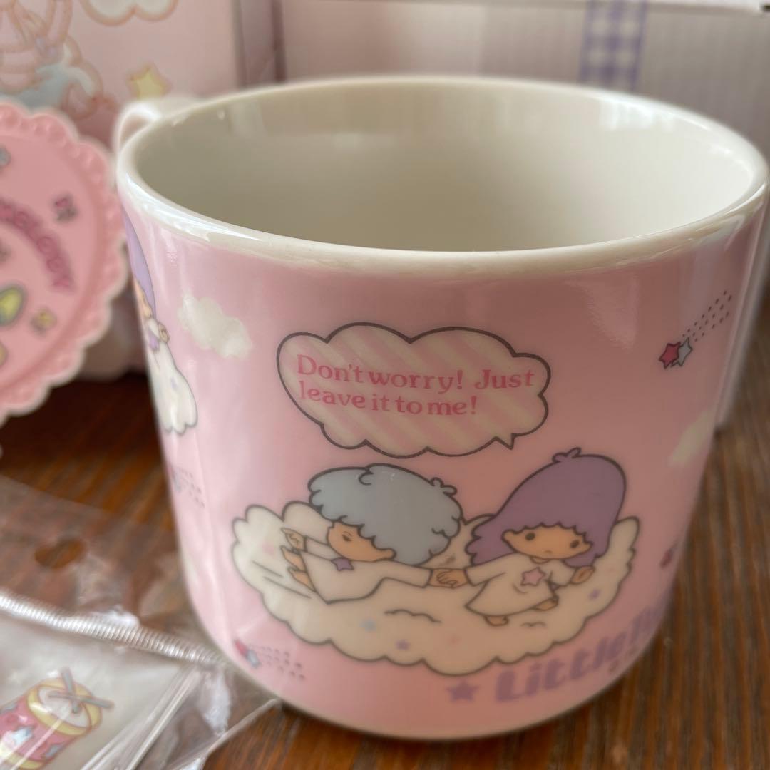 サンリオ キキララ リトルツインスターズ プラチェスト クリップ マグカップ