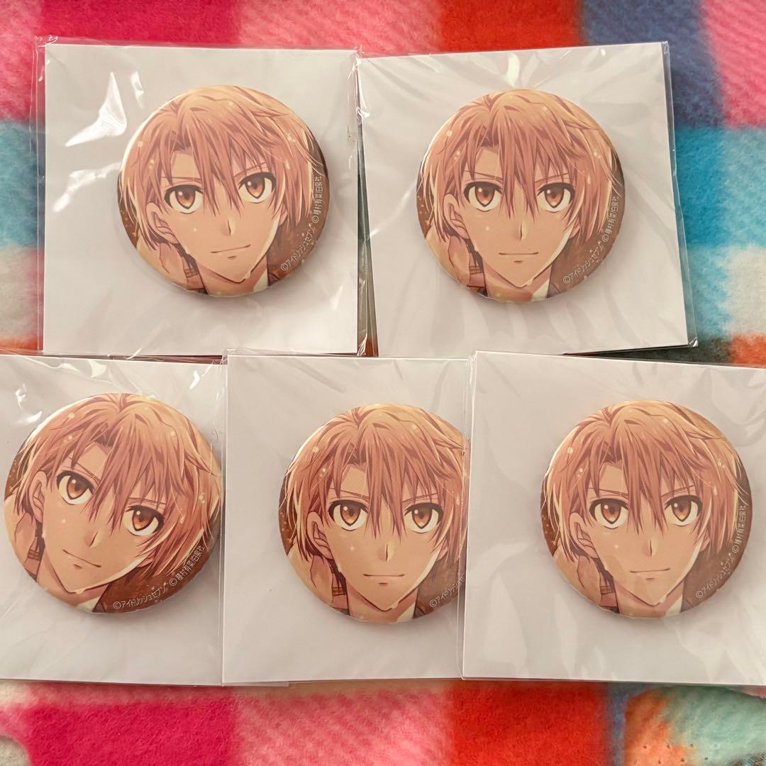 白泉社　和泉三月 缶バッジ雨の日 アイナナ