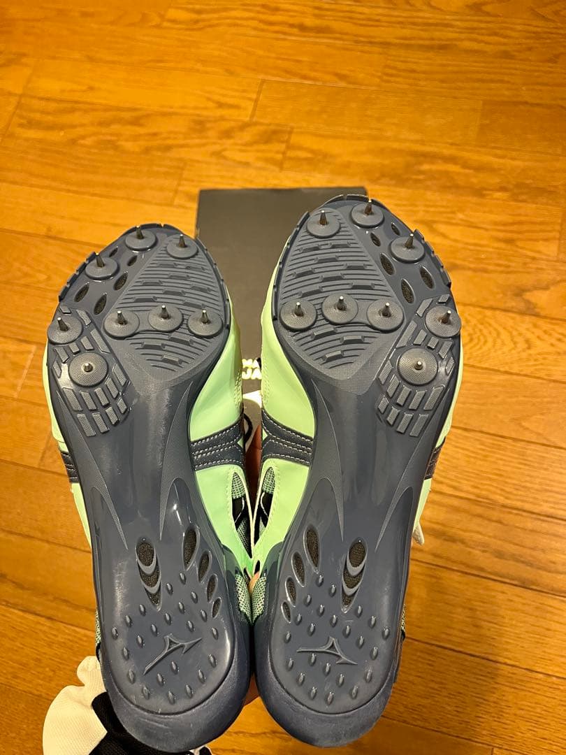 CHRONO INX スパイクシューズ ミントグリーン　25.5