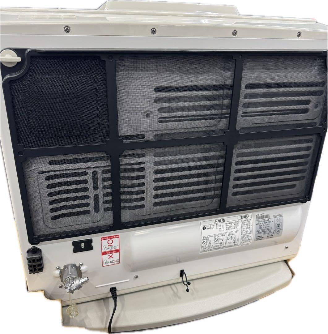 リンナイ　ガスファンヒーター ホワイト　 RN-C450XFH-WH