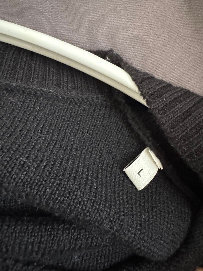 ami ブラック ニットセーター