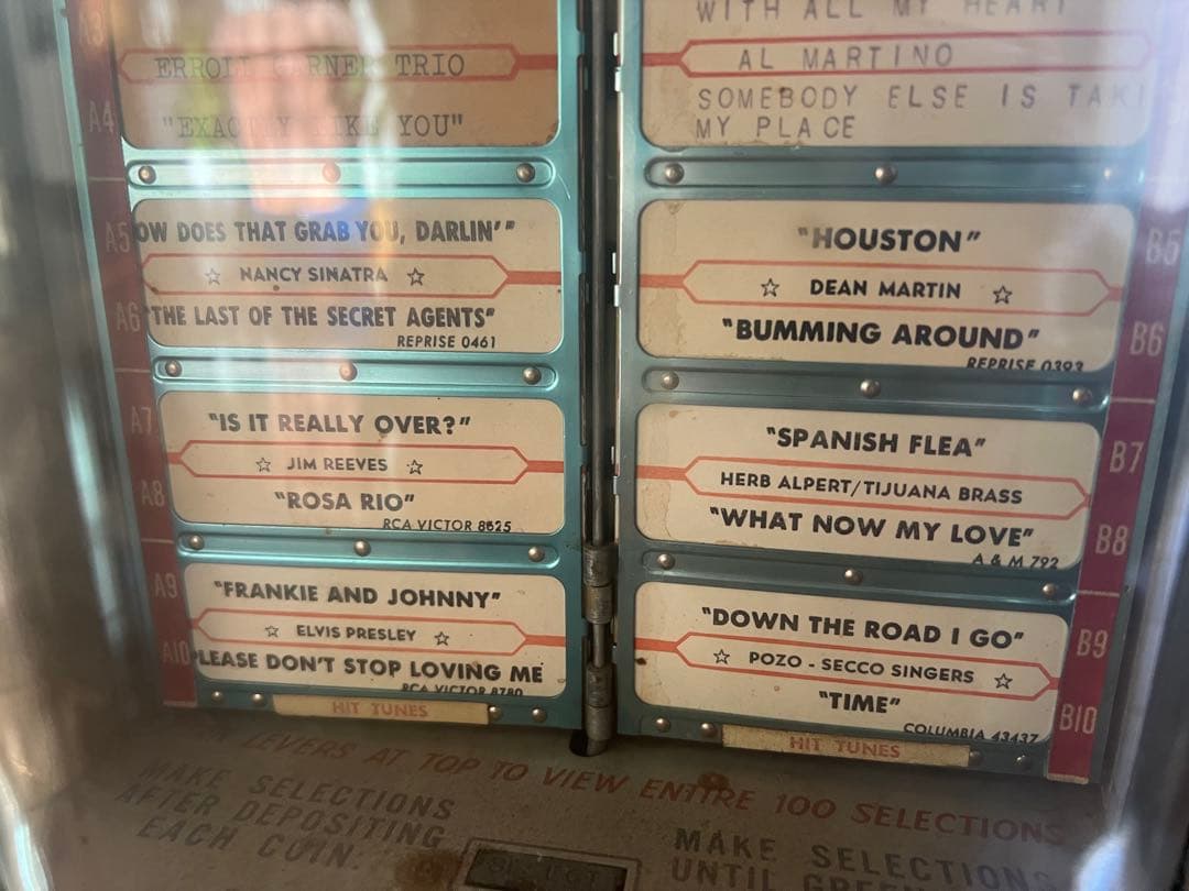 シーバーグ　ジュークボックス　セレクター　当時物