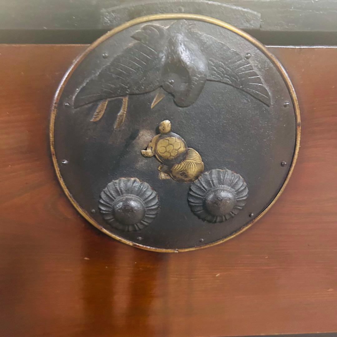 時代箪笥　民芸箪笥　装飾金具　和箪笥　整理箪笥