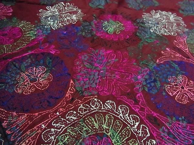 ★T0107★ラカイ (38)　アンティーク　刺繍布　 アフガニスタン　遊牧民族