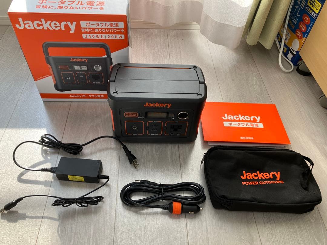 B*】様 値下げ_ジャクリJackeryポータブル電源240 PTB-021