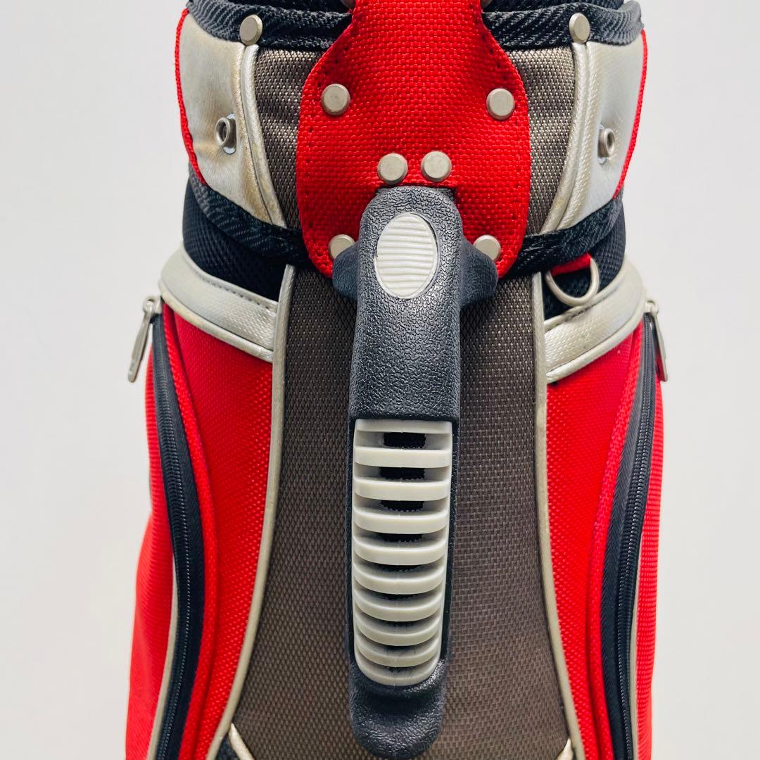 adidas アディダス ゴルフ キャディバッグ 赤黒