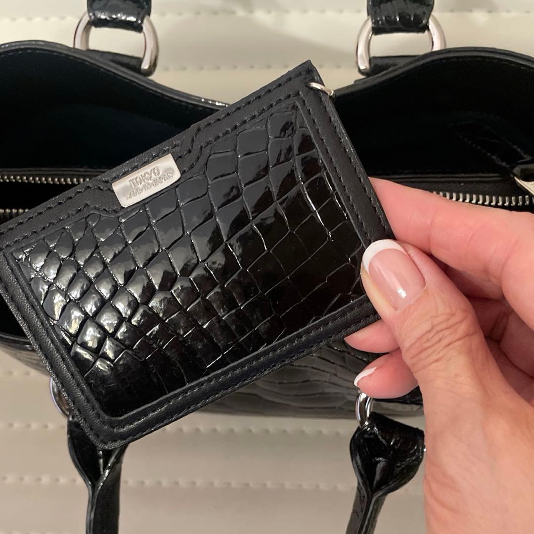 クロコダイル　ミニ　ショルダーバッグ