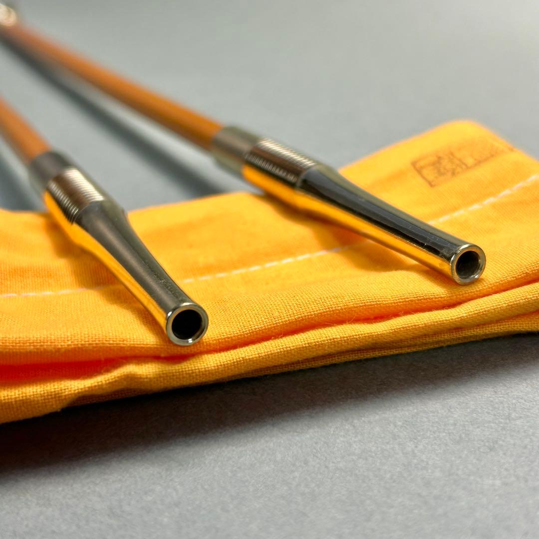 煙管　キセル　『木村清斎　煙管一双』　而妙斎好写　お茶道具　茶道　共箱　工芸品