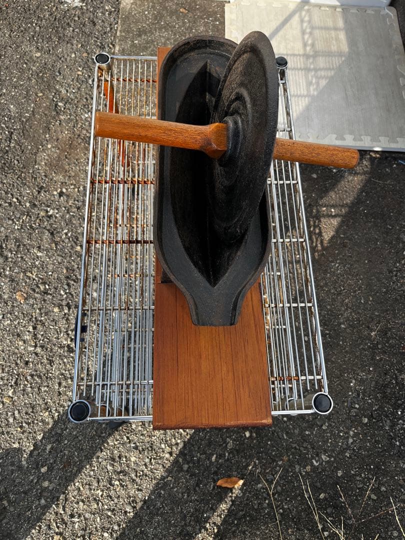 古道具！薬研(やげん) 薬剤　漢方薬　すり潰し道具