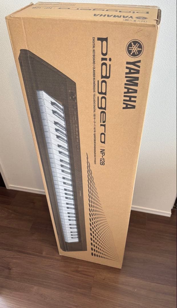 YAMAHA Piaggero NP-12B 61鍵キーボード 電子ピアノ