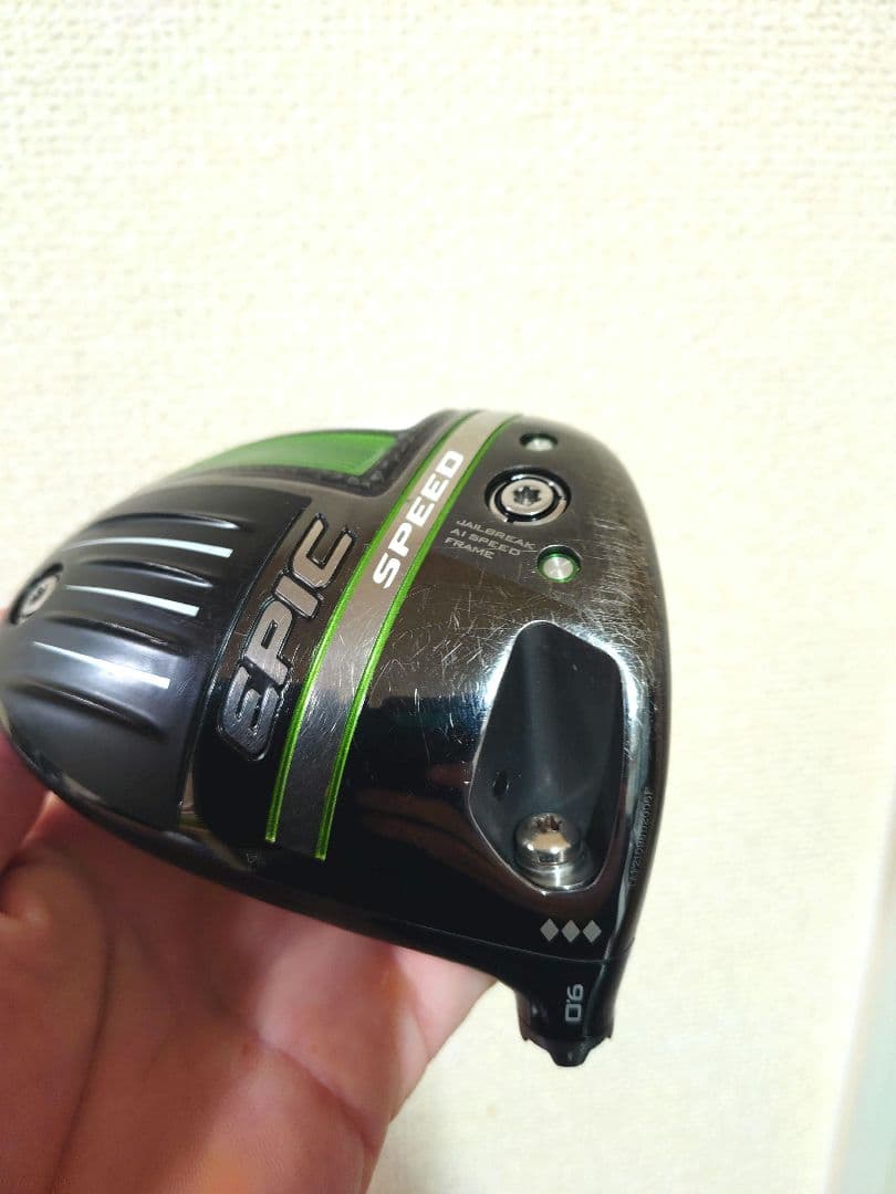 キャロウェイ EPIC SPEED ◆◆◆ トリプルダイヤ 9° ヘッド単品