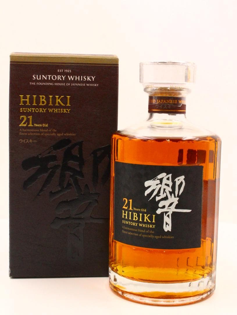 ▲未開栓/古酒 響21年 700ml 43％ 国産ウイスキー サントリー