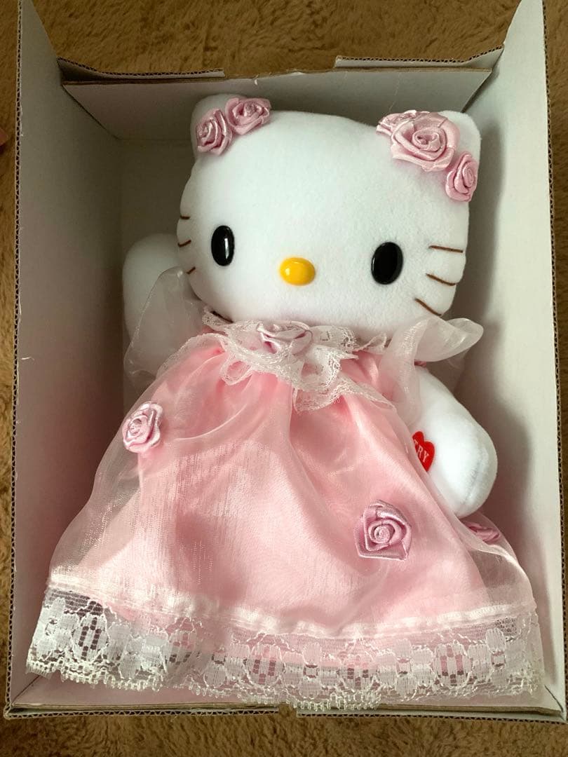 ハローキティ ぬいぐるみ ピンクドレス