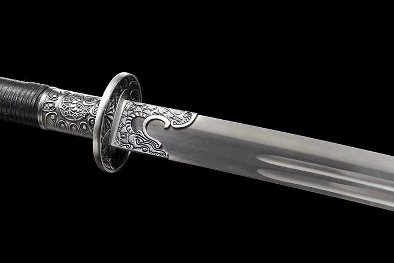 [御林護衛] 繍春刀 牛尾刀 苗刀 手鍛造打 鋼刀 冷兵器 古兵器 両手刀