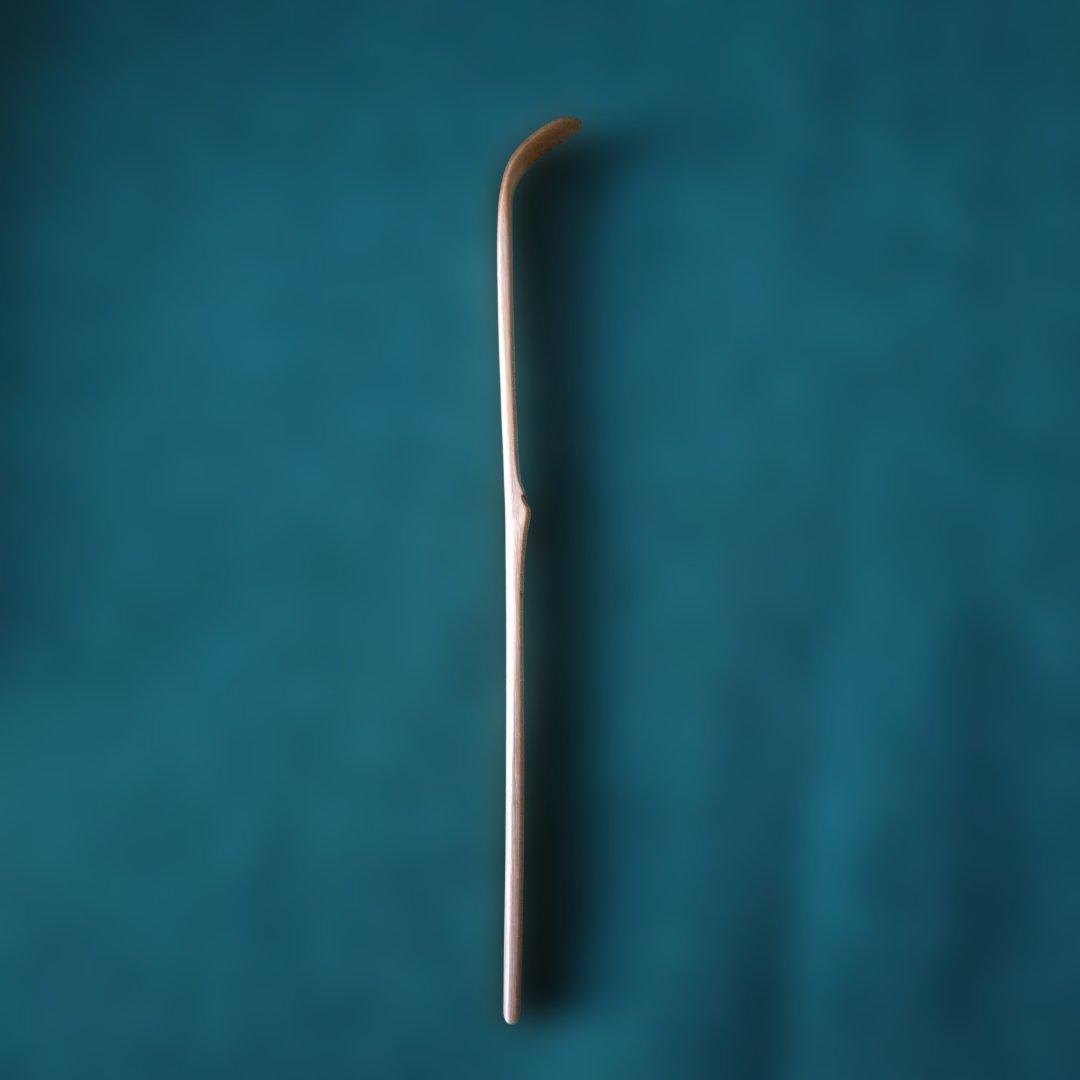 ラッキー　竹製 茶杓 専用ケース付き