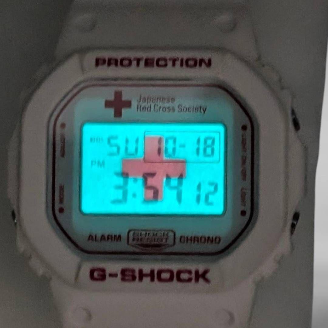 【希少・稼働】ジーショック DW-5600VT 日本赤十字 140周年記念