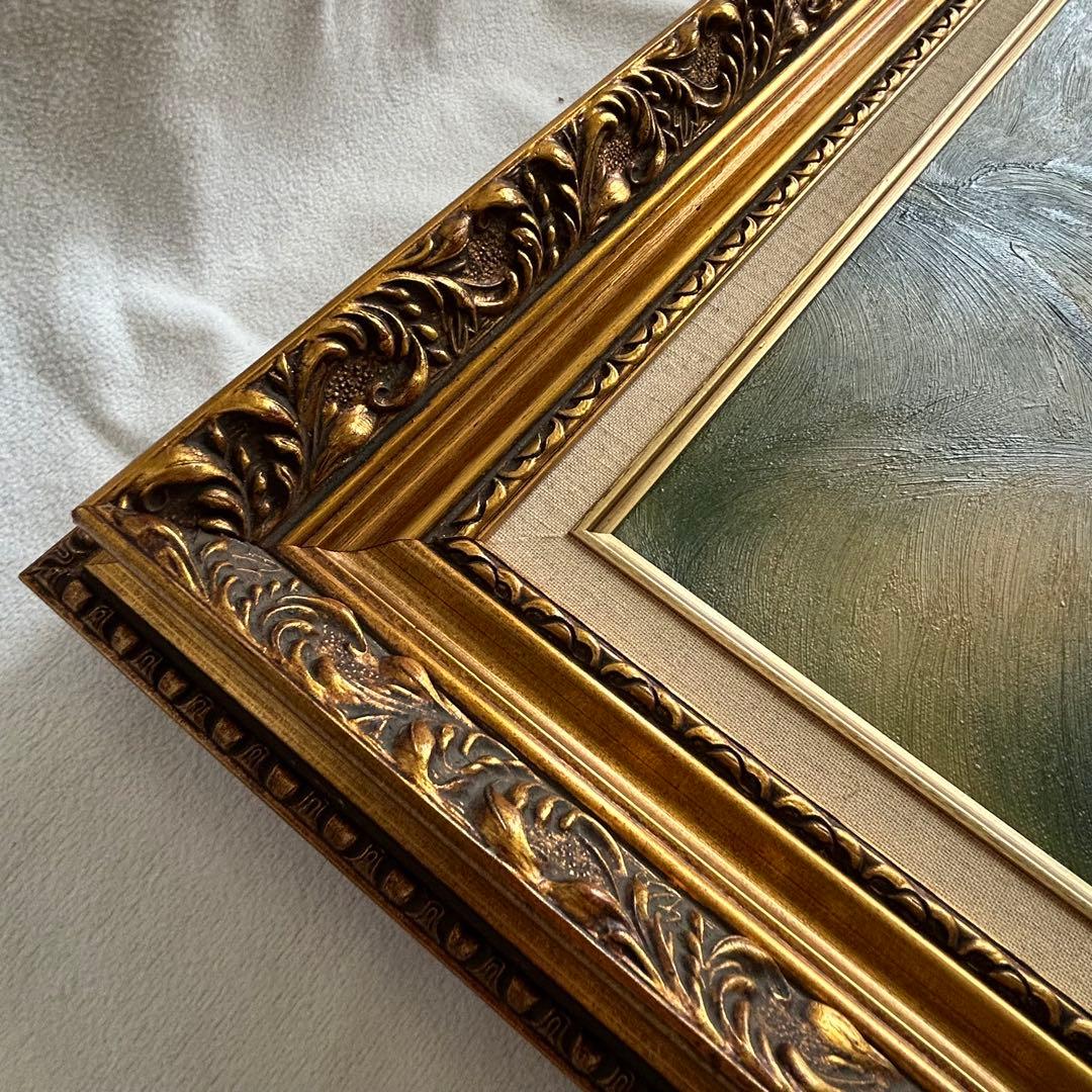 ピエール　オーギュスト・ルノワール 眠る裸婦 絵画 額縁